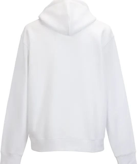 RU265M - Authentic Sweater met capuchon White