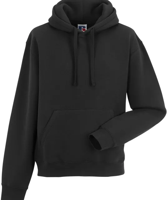 RU265M - Authentic Sweater met capuchon Black