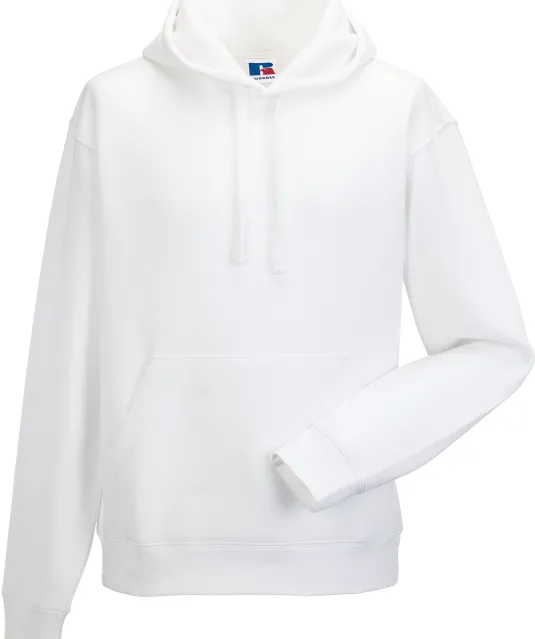 RU265M - Authentic Sweater met capuchon White