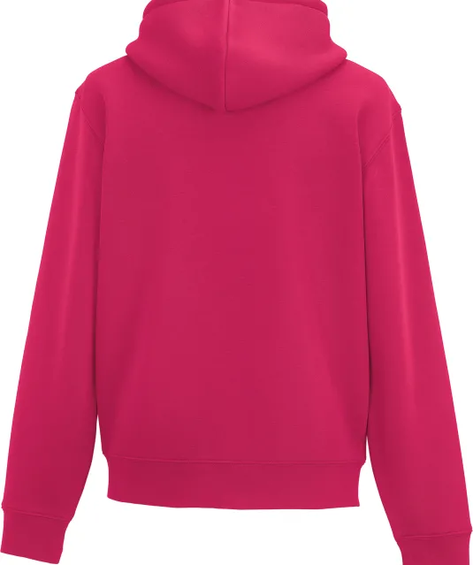 RU266M - Authentic Sweatvest met capuchon Fuchsia