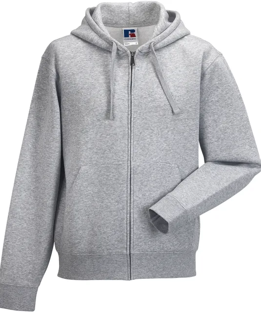 RU266M - Authentic Sweatvest met capuchon Light Oxford