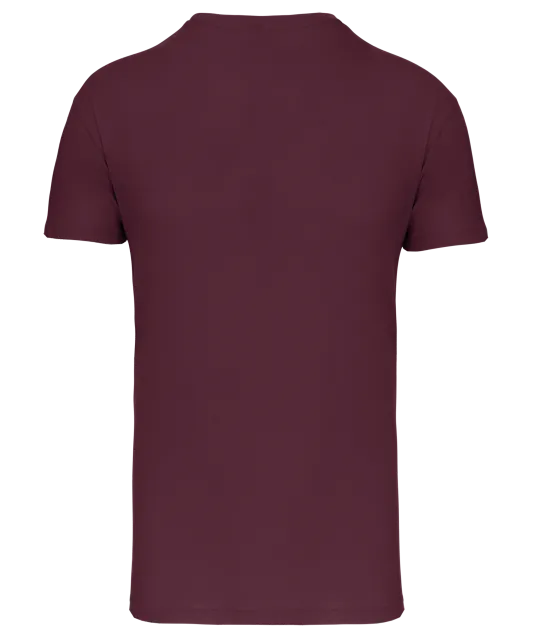 K3028IC - Heren-t-shirt BIO150 IC V-hals Wine