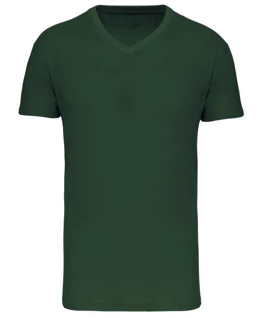 K3028IC - Heren-t-shirt BIO150 IC V-hals Forest Green