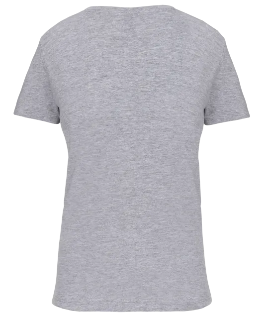 K3029IC - Dames-t-shirt BIO150 IC V-hals Oxford Grey
