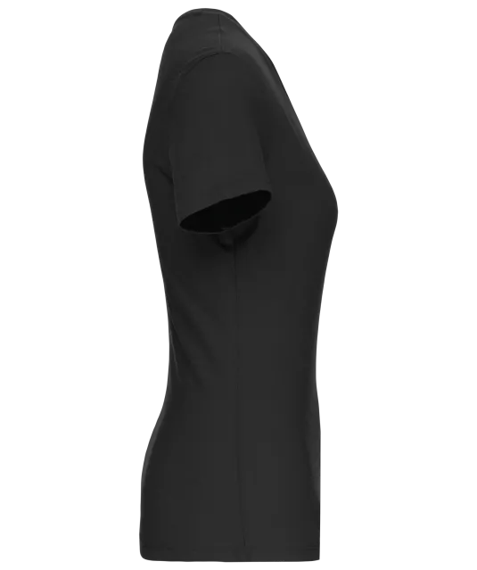 K3029IC - Dames-t-shirt BIO150 IC V-hals Black