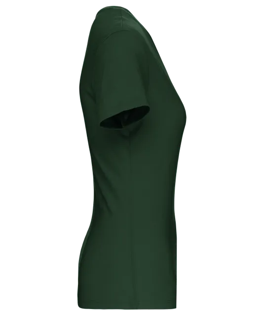 K3029IC - Dames-t-shirt BIO150 IC V-hals Forest Green