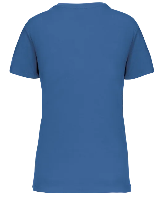 K3029IC - Dames-t-shirt BIO150 IC V-hals Light Royal Blue