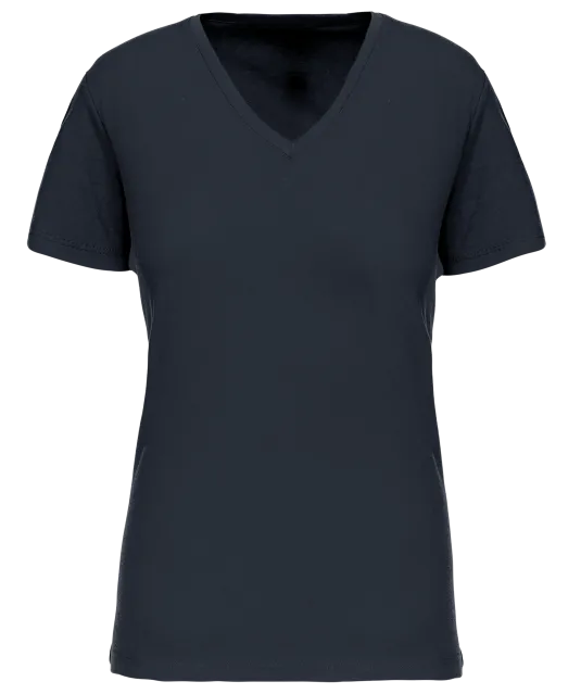 K3029IC - Dames-t-shirt BIO150 IC V-hals Navy