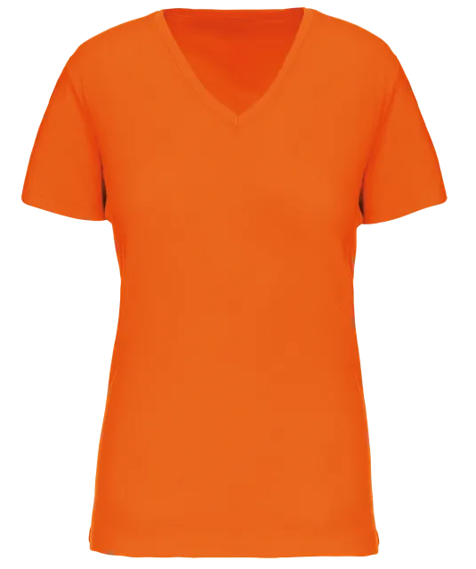K3029IC - Dames-t-shirt BIO150 IC V-hals Orange