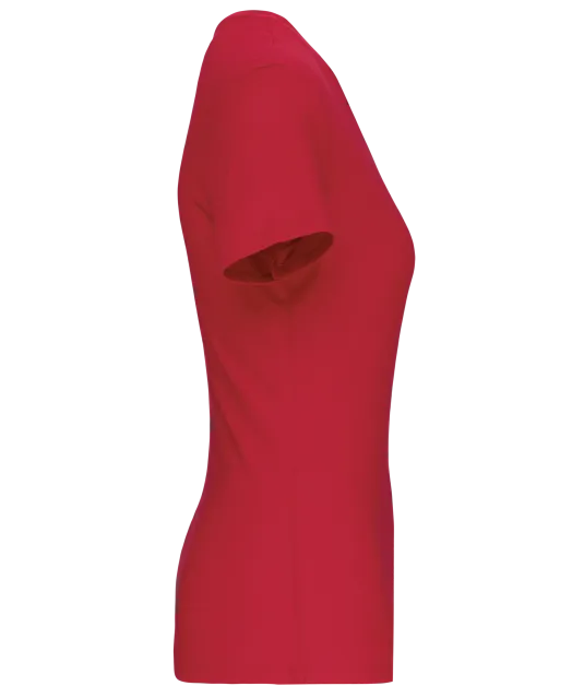 K3029IC - Dames-t-shirt BIO150 IC V-hals Red