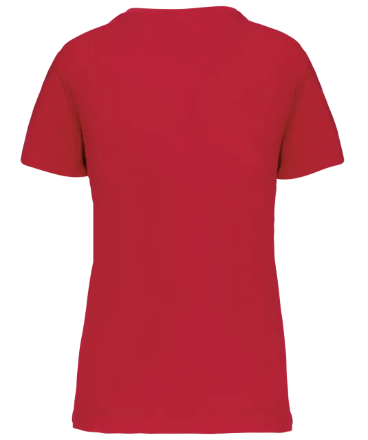 K3029IC - Dames-t-shirt BIO150 IC V-hals Red