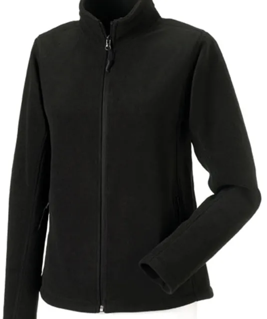 RU8700F - Ladies' Full Zip Outdoor Fleece Black