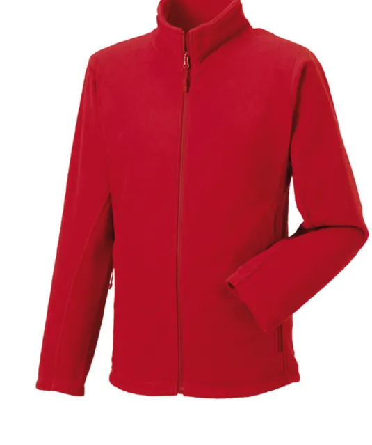 RU8700M - Men's Full Zip Outdoor Fleece Classic Red