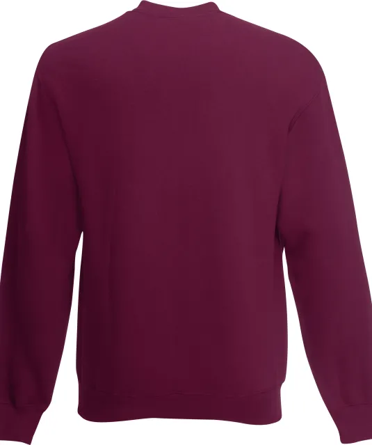 SC163 - Classic Set-in Sweater (62-202-0) Burgundy