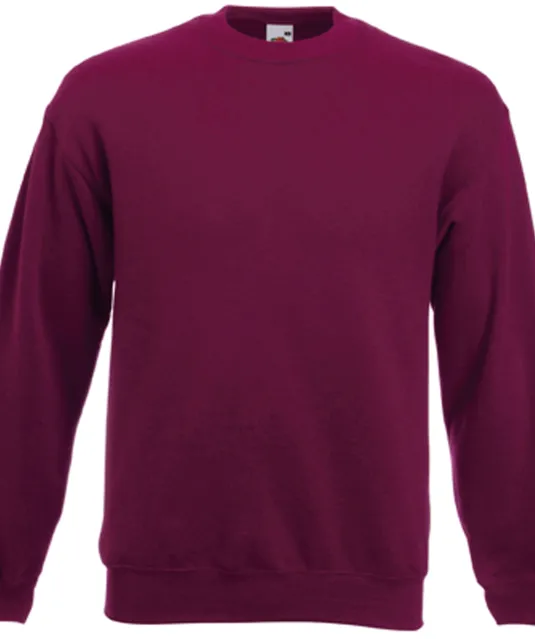 SC163 - Classic Set-in Sweater (62-202-0) Burgundy