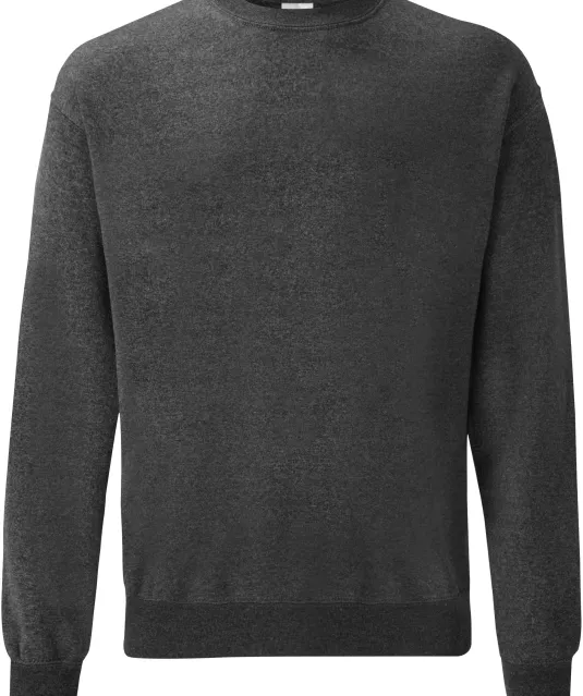 SC163 - Classic Set-in Sweater (62-202-0) Dark Heather Grey
