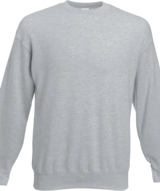 SC163 - Classic Set-in Sweater (62-202-0) Heather Grey