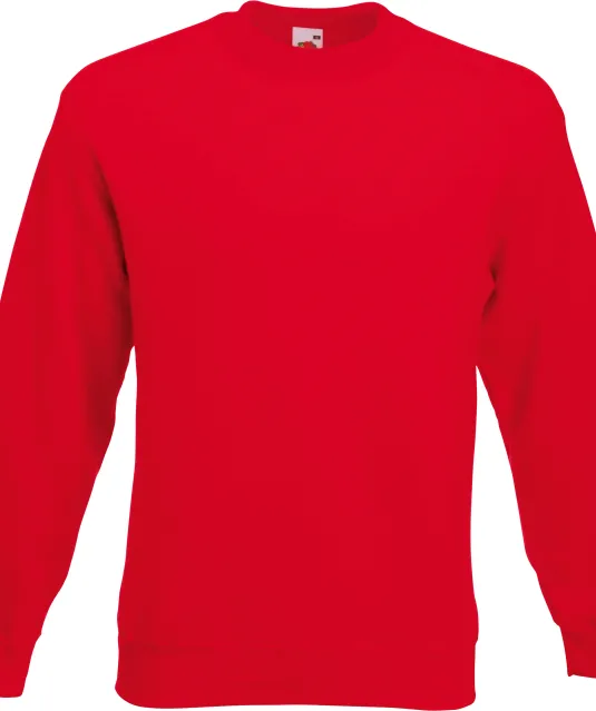 SC163 - Classic Set-in Sweater (62-202-0) Red