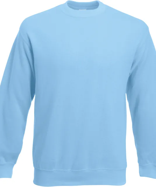 SC163 - Classic Set-in Sweater (62-202-0) Sky Blue