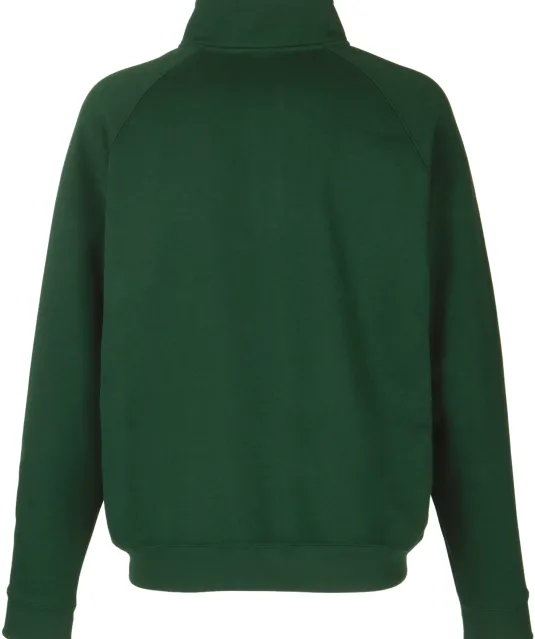 SC165 - Premium Sweater met Ritskraag (62-032-0) Bottle Green