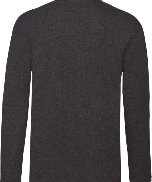 SC201 - Valueweight Long Sleeve T (61-038-0) Dark Heather Grey