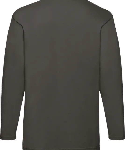 SC201 - Valueweight Long Sleeve T (61-038-0) Light Graphite