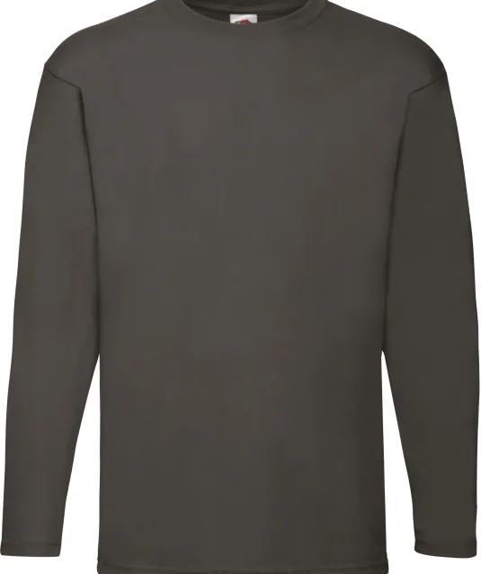 SC201 - Valueweight Long Sleeve T (61-038-0) Black