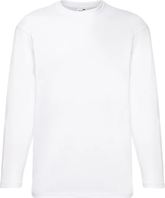 SC201 - Valueweight Long Sleeve T (61-038-0) White