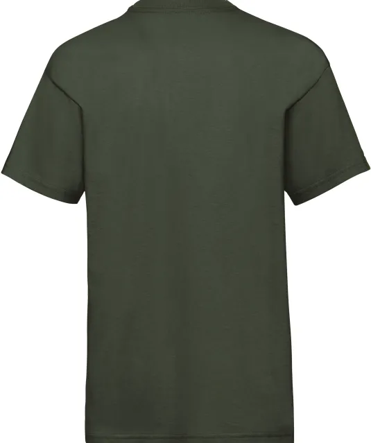 SC221B - Kids Valueweight T (61-033-0) Bottle Green