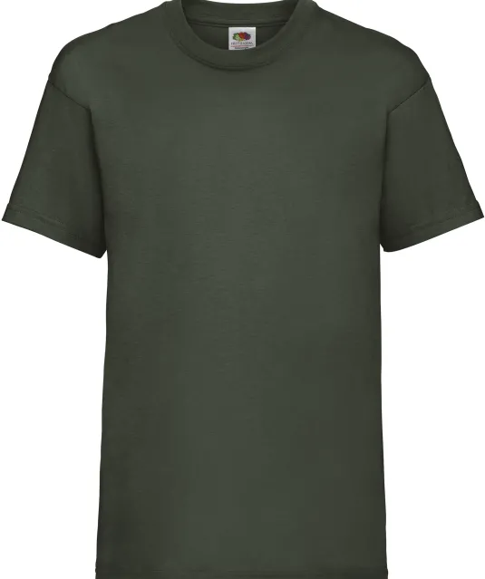 SC221B - Kids Valueweight T (61-033-0) Bottle Green