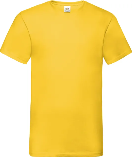 SC22V - Men's Valueweight V-neck T-shirt (61-066-0) Sunflower
