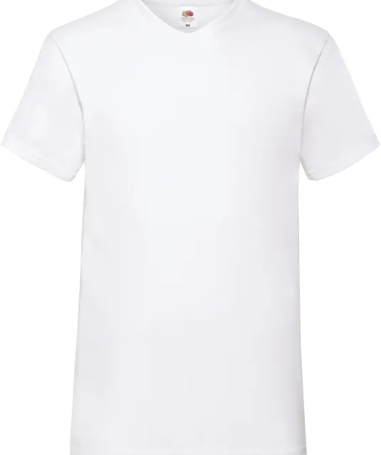 SC22V - Men's Valueweight V-neck T-shirt (61-066-0) White