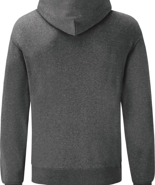 SC244C - Classic Sweater met capuchon (62-208-0) Dark Heather Grey