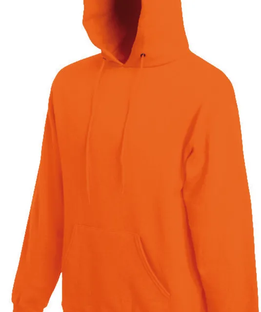 SC244C - Classic Sweater met capuchon (62-208-0) Orange