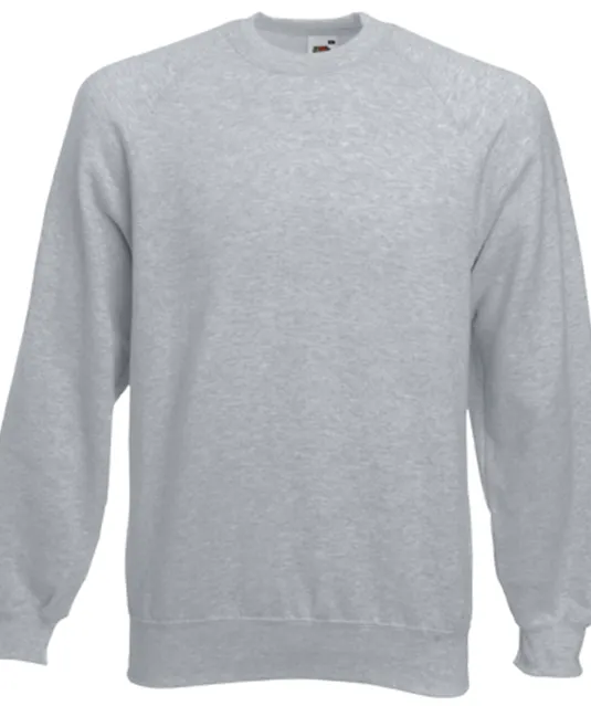 SC4 - Classic Raglan Sweater (62-216-0) Heather Grey