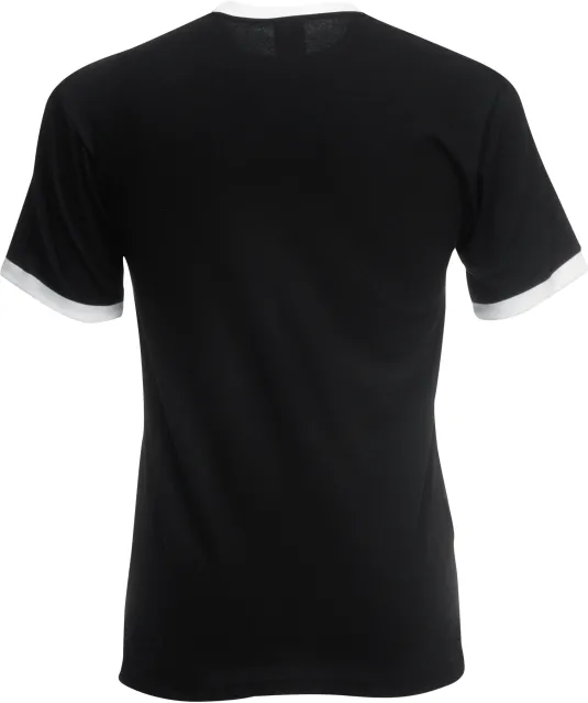 SC61168 - Valueweight Ringer T Black / White