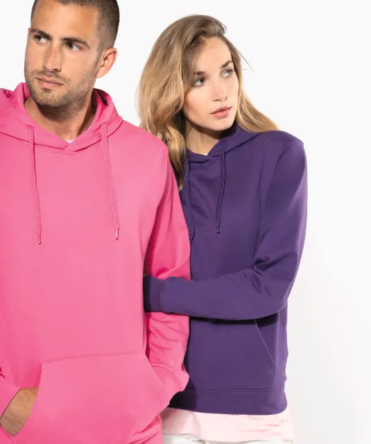 K473 - Eco damessweater met capuchon Black