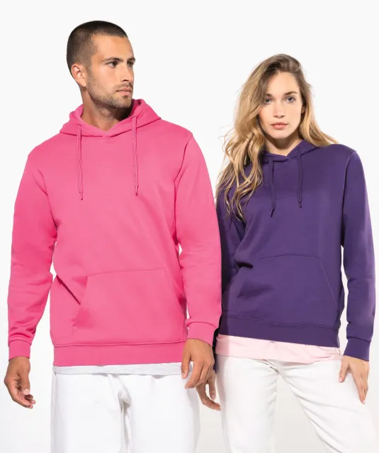 K473 - Eco damessweater met capuchon Black