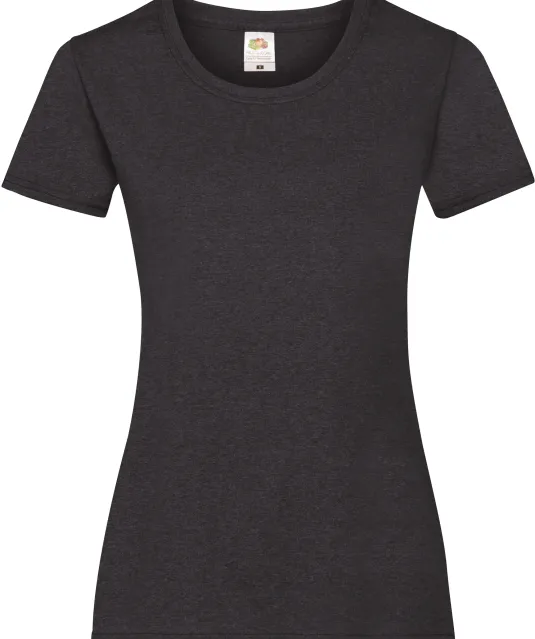 SC61372 - Lady-fit Valueweight T (61-372-0) Dark Heather Grey