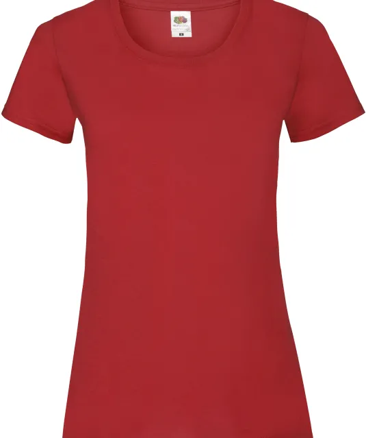 SC61372 - Lady-fit Valueweight T (61-372-0) Red