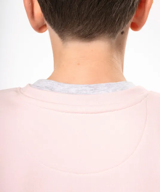 K4026 - Ecologische kindersweater met ronde hals White