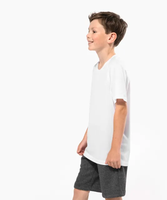 PA445 - Functioneel Kindersportshirt White