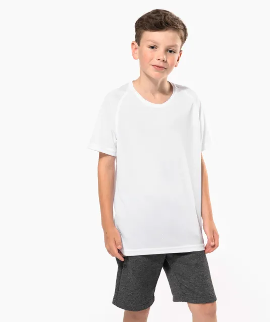 PA445 - Functioneel Kindersportshirt White