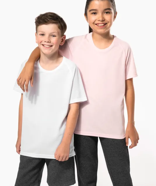 PA445 - Functioneel Kindersportshirt White