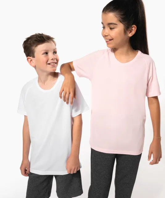 PA445 - Functioneel Kindersportshirt White