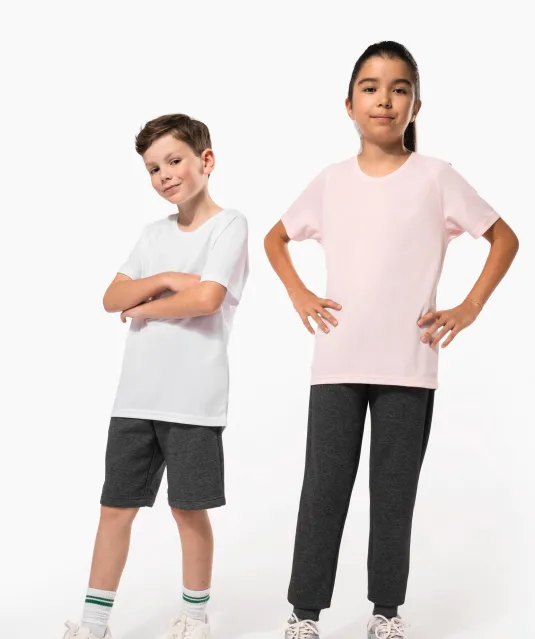 PA445 - Functioneel Kindersportshirt White