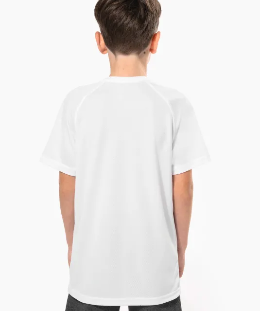 PA445 - Functioneel Kindersportshirt White