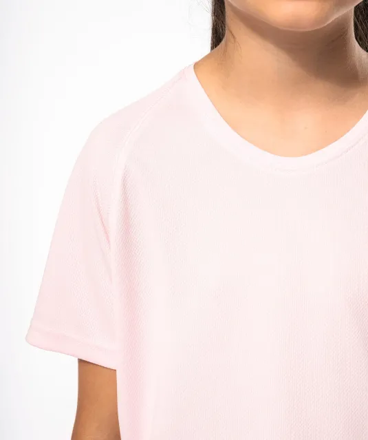 PA445 - Functioneel Kindersportshirt White