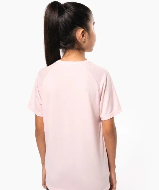 PA445 - Functioneel Kindersportshirt White