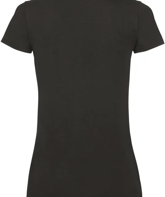SC61398 - Lady-fit Valueweight V-neck T (61-398-0) Black
